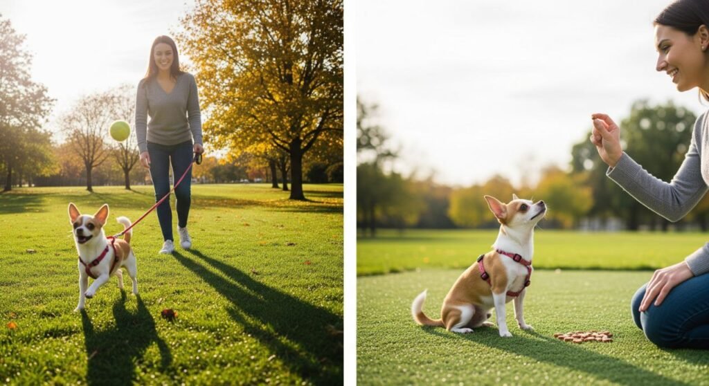 Chihuahua Dog Exercise and Training Grooming and Care