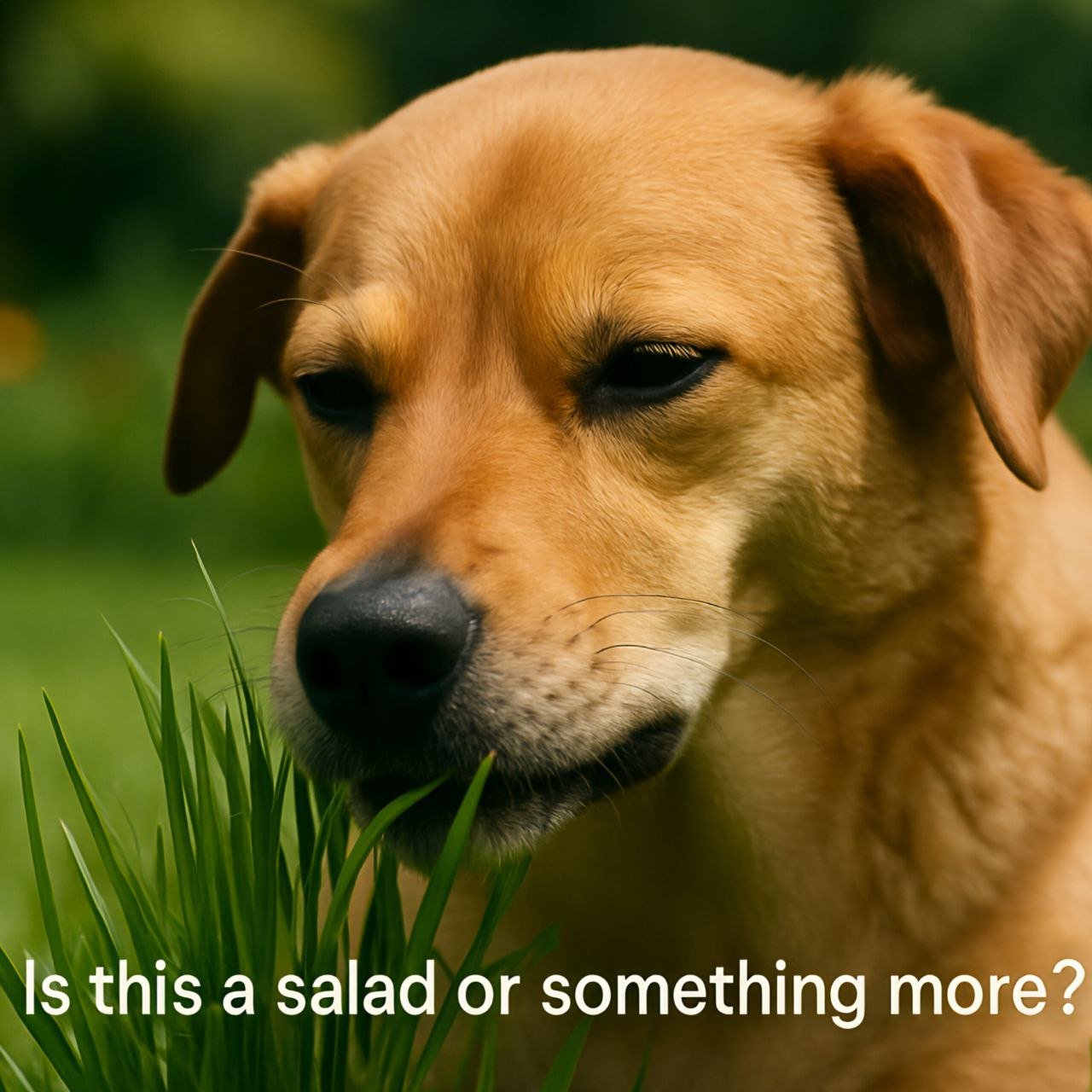 Dog questions Why do dogs eat grass