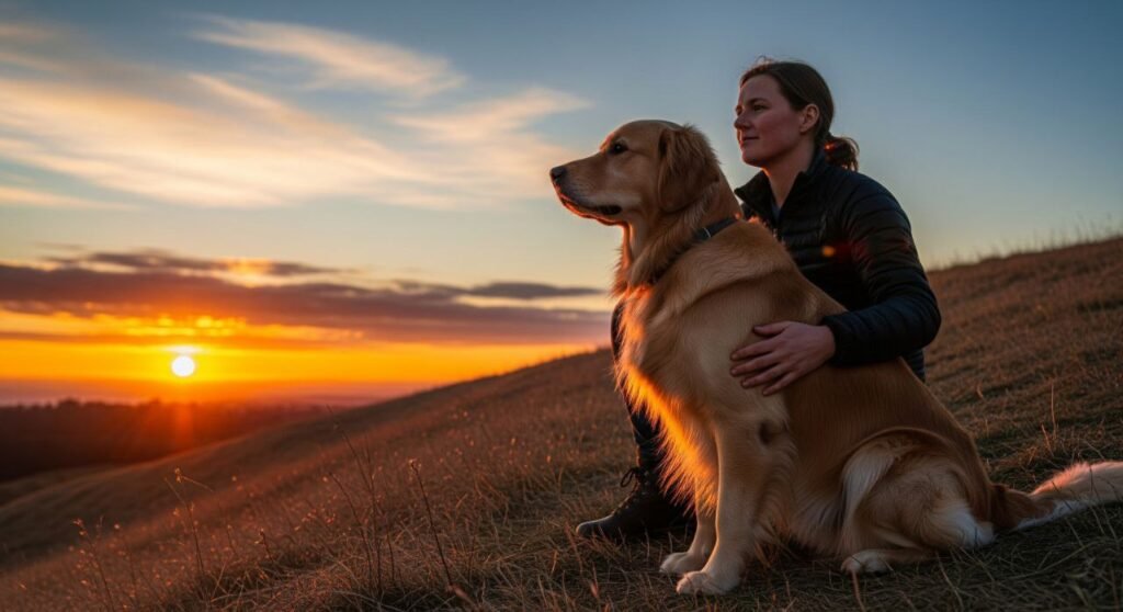 Golden Retriever loyalty, companionship, and unconditional love