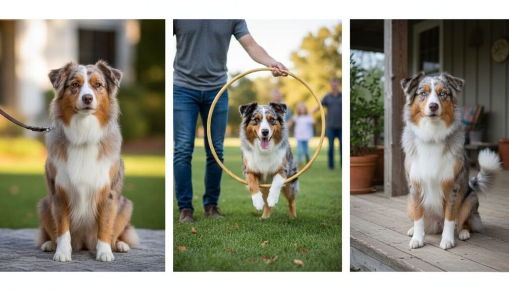Fun and quirky traits of Australian Shepherds in different roles